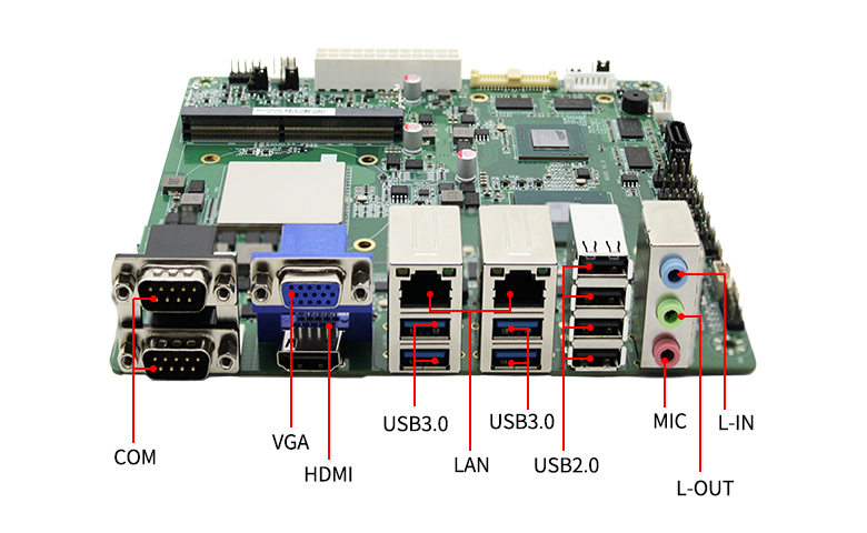 國產龍芯3B5000工控主板M502L(圖5)